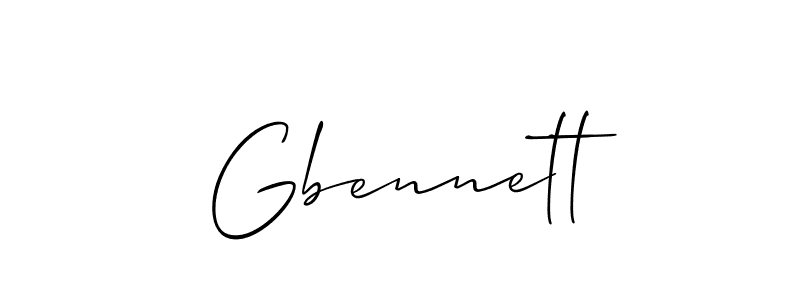 Once you've used our free online signature maker to create your best signature Allison_Script style, it's time to enjoy all of the benefits that Gbennett name signing documents. Gbennett signature style 2 images and pictures png