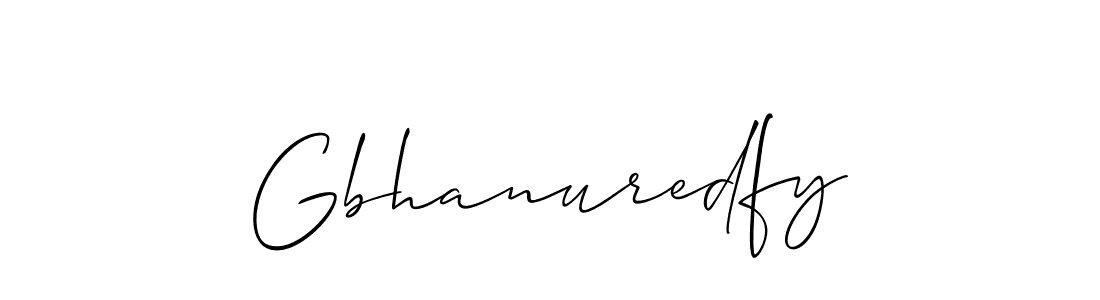 Similarly Allison_Script is the best handwritten signature design. Signature creator online .You can use it as an online autograph creator for name Gbhanuredfy. Gbhanuredfy signature style 2 images and pictures png