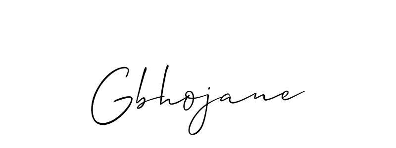 Similarly Allison_Script is the best handwritten signature design. Signature creator online .You can use it as an online autograph creator for name Gbhojane. Gbhojane signature style 2 images and pictures png