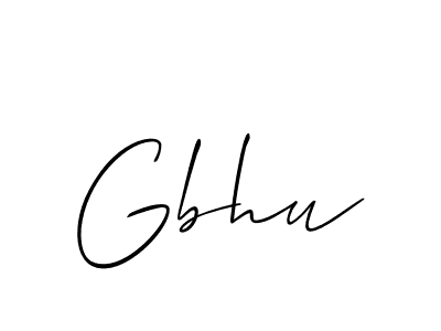 Similarly Allison_Script is the best handwritten signature design. Signature creator online .You can use it as an online autograph creator for name Gbhu. Gbhu signature style 2 images and pictures png
