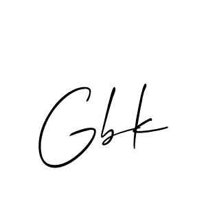 if you are searching for the best signature style for your name Gbk. so please give up your signature search. here we have designed multiple signature styles  using Allison_Script. Gbk signature style 2 images and pictures png