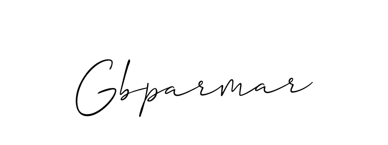 How to Draw Gbparmar signature style? Allison_Script is a latest design signature styles for name Gbparmar. Gbparmar signature style 2 images and pictures png