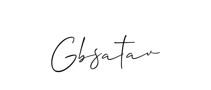 Best and Professional Signature Style for Gbsatav. Allison_Script Best Signature Style Collection. Gbsatav signature style 2 images and pictures png