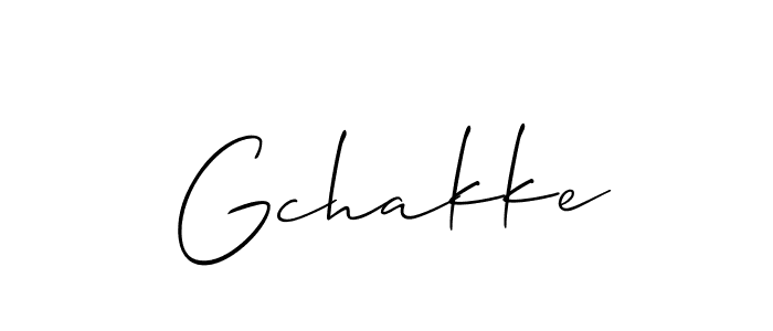 Check out images of Autograph of Gchakke name. Actor Gchakke Signature Style. Allison_Script is a professional sign style online. Gchakke signature style 2 images and pictures png