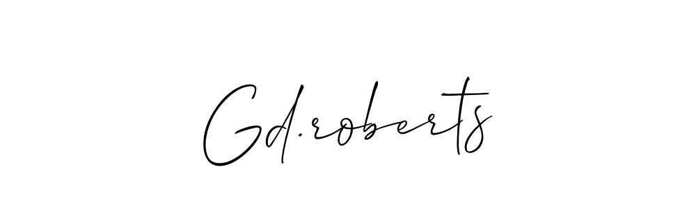 You can use this online signature creator to create a handwritten signature for the name Gd.roberts. This is the best online autograph maker. Gd.roberts signature style 2 images and pictures png