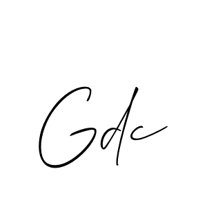 Similarly Allison_Script is the best handwritten signature design. Signature creator online .You can use it as an online autograph creator for name Gdc. Gdc signature style 2 images and pictures png