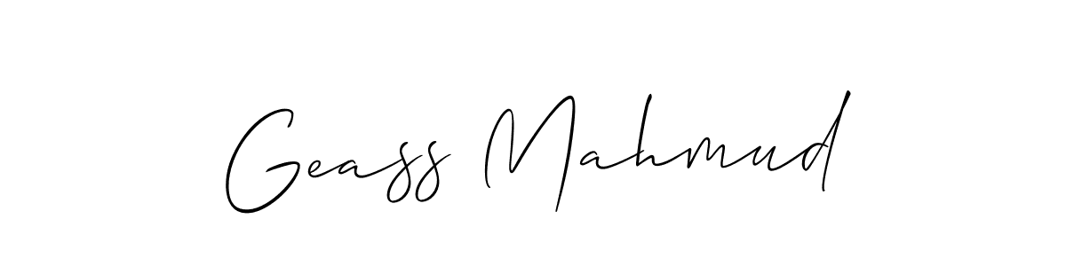 Check out images of Autograph of Geass Mahmud name. Actor Geass Mahmud Signature Style. Allison_Script is a professional sign style online. Geass Mahmud signature style 2 images and pictures png