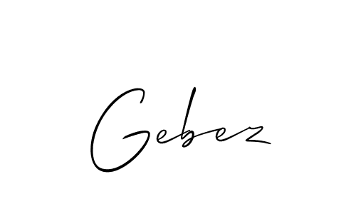 You can use this online signature creator to create a handwritten signature for the name Gebez. This is the best online autograph maker. Gebez signature style 2 images and pictures png