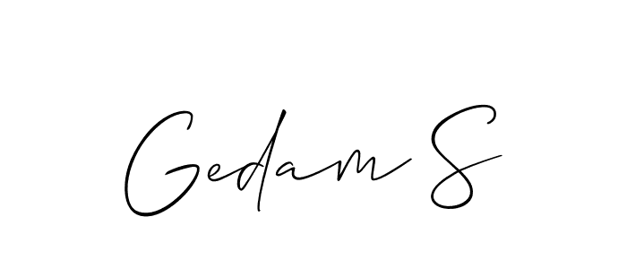 Here are the top 10 professional signature styles for the name Gedam S. These are the best autograph styles you can use for your name. Gedam S signature style 2 images and pictures png