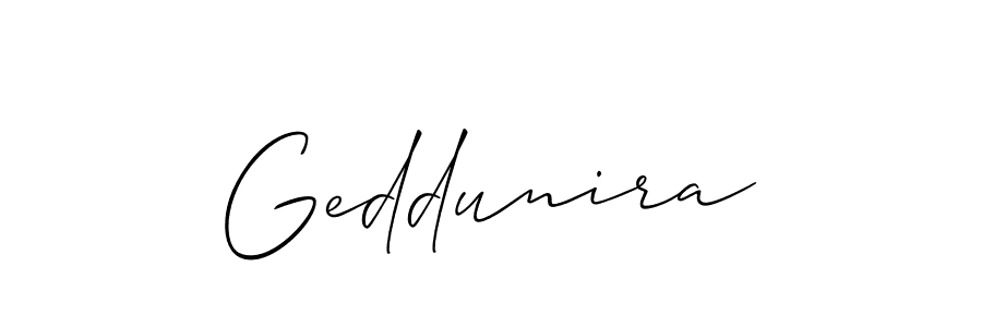 Here are the top 10 professional signature styles for the name Geddunira. These are the best autograph styles you can use for your name. Geddunira signature style 2 images and pictures png