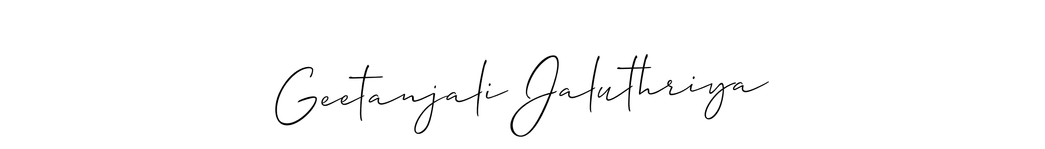 Once you've used our free online signature maker to create your best signature Allison_Script style, it's time to enjoy all of the benefits that Geetanjali Jaluthriya name signing documents. Geetanjali Jaluthriya signature style 2 images and pictures png