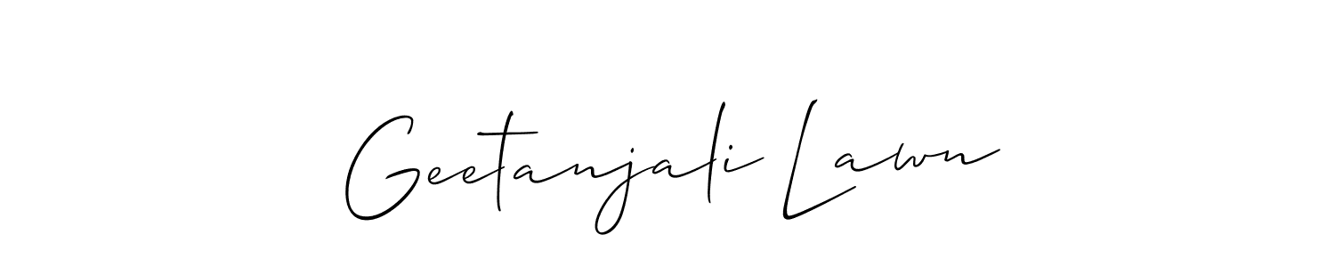 You should practise on your own different ways (Allison_Script) to write your name (Geetanjali Lawn) in signature. don't let someone else do it for you. Geetanjali Lawn signature style 2 images and pictures png