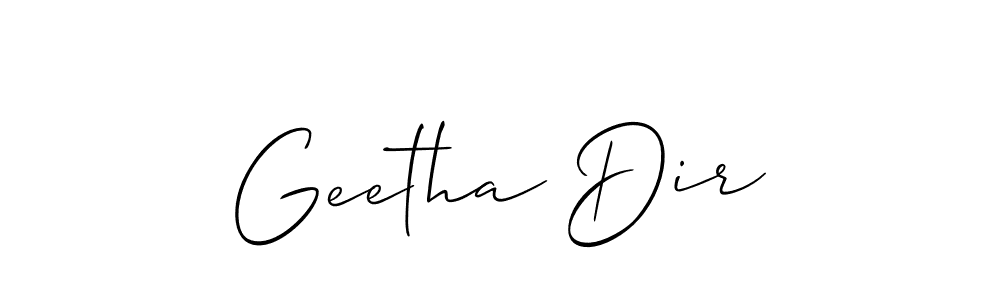 You can use this online signature creator to create a handwritten signature for the name Geetha Dir. This is the best online autograph maker. Geetha Dir signature style 2 images and pictures png