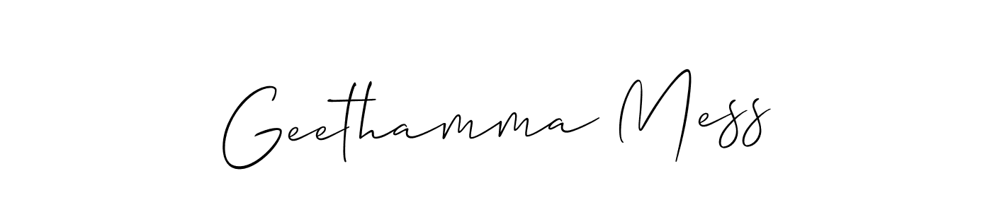 Best and Professional Signature Style for Geethamma Mess. Allison_Script Best Signature Style Collection. Geethamma Mess signature style 2 images and pictures png