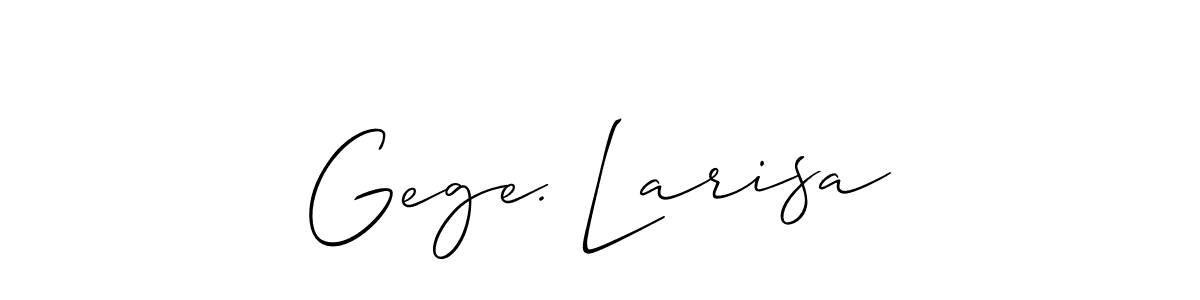 Here are the top 10 professional signature styles for the name Gege. Larisa. These are the best autograph styles you can use for your name. Gege. Larisa signature style 2 images and pictures png