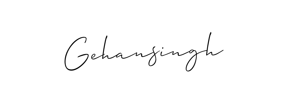 Once you've used our free online signature maker to create your best signature Allison_Script style, it's time to enjoy all of the benefits that Gehansingh name signing documents. Gehansingh signature style 2 images and pictures png