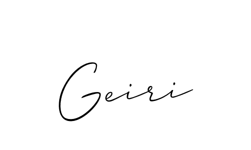 Check out images of Autograph of Geiri name. Actor Geiri Signature Style. Allison_Script is a professional sign style online. Geiri signature style 2 images and pictures png