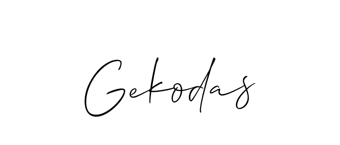 You should practise on your own different ways (Allison_Script) to write your name (Gekodas) in signature. don't let someone else do it for you. Gekodas signature style 2 images and pictures png