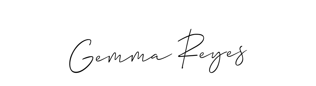 Best and Professional Signature Style for Gemma Reyes. Allison_Script Best Signature Style Collection. Gemma Reyes signature style 2 images and pictures png