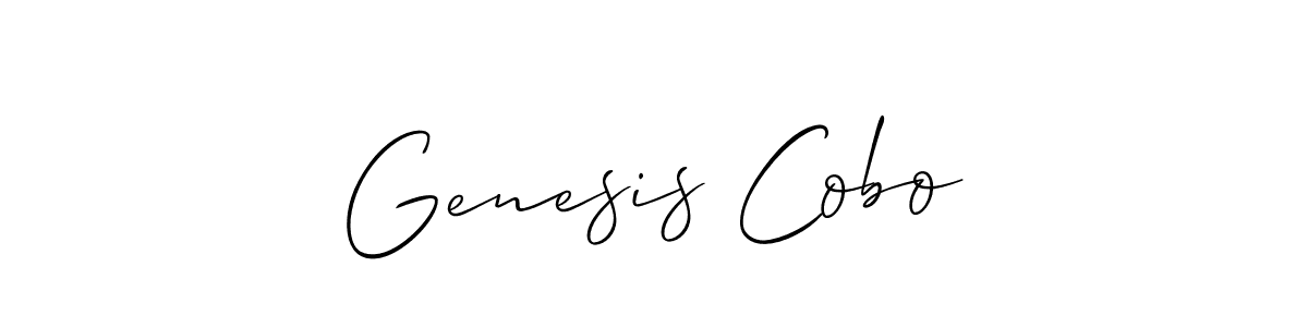 Check out images of Autograph of Genesis Cobo name. Actor Genesis Cobo Signature Style. Allison_Script is a professional sign style online. Genesis Cobo signature style 2 images and pictures png