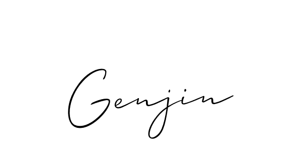 See photos of Genjin official signature by Spectra . Check more albums & portfolios. Read reviews & check more about Allison_Script font. Genjin signature style 2 images and pictures png