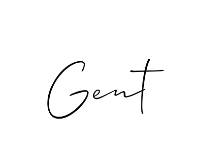 Check out images of Autograph of Gent name. Actor Gent Signature Style. Allison_Script is a professional sign style online. Gent signature style 2 images and pictures png