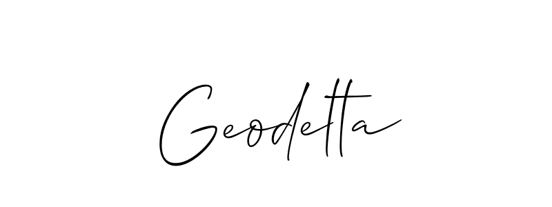 Make a short Geodelta signature style. Manage your documents anywhere anytime using Allison_Script. Create and add eSignatures, submit forms, share and send files easily. Geodelta signature style 2 images and pictures png