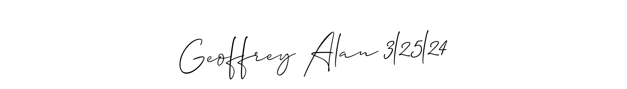 if you are searching for the best signature style for your name Geoffrey Alan 3l25l24. so please give up your signature search. here we have designed multiple signature styles  using Allison_Script. Geoffrey Alan 3l25l24 signature style 2 images and pictures png