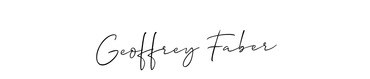 Once you've used our free online signature maker to create your best signature Allison_Script style, it's time to enjoy all of the benefits that Geoffrey Faber name signing documents. Geoffrey Faber signature style 2 images and pictures png
