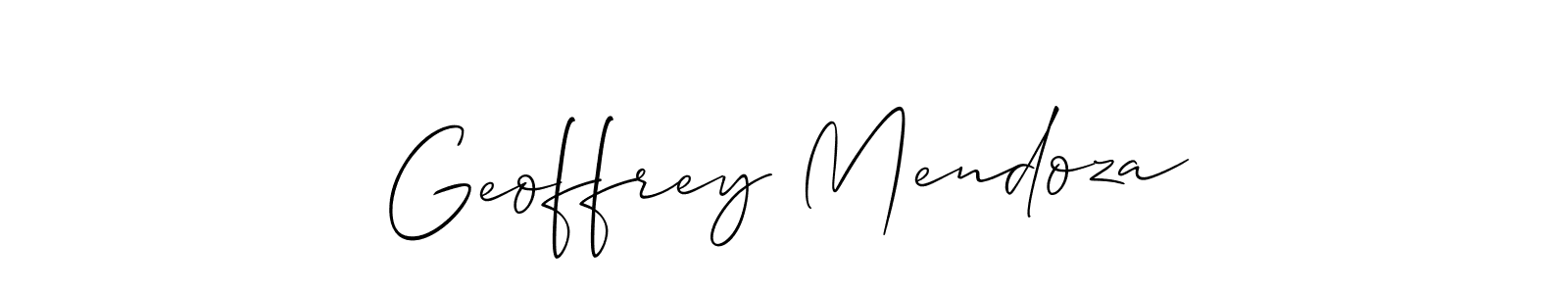See photos of Geoffrey Mendoza official signature by Spectra . Check more albums & portfolios. Read reviews & check more about Allison_Script font. Geoffrey Mendoza signature style 2 images and pictures png