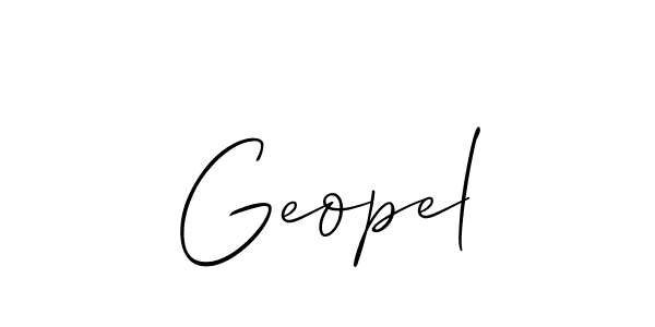 This is the best signature style for the Geopel name. Also you like these signature font (Allison_Script). Mix name signature. Geopel signature style 2 images and pictures png