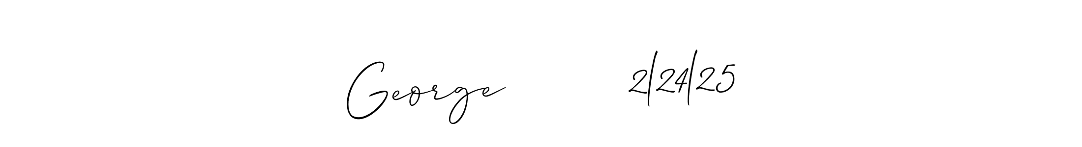 You can use this online signature creator to create a handwritten signature for the name George         2l24l25. This is the best online autograph maker. George         2l24l25 signature style 2 images and pictures png