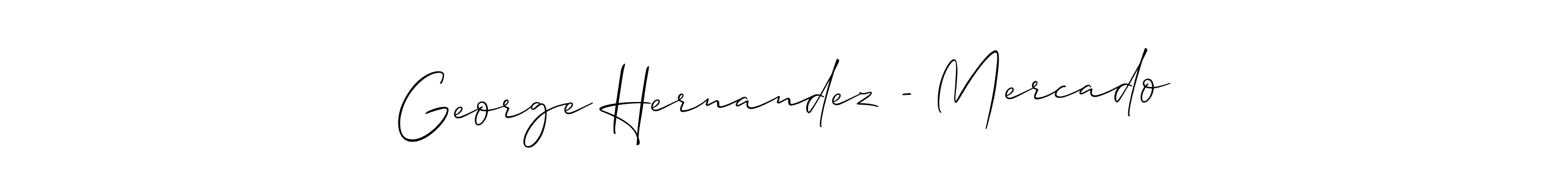 George Hernandez - Mercado stylish signature style. Best Handwritten Sign (Allison_Script) for my name. Handwritten Signature Collection Ideas for my name George Hernandez - Mercado. George Hernandez - Mercado signature style 2 images and pictures png