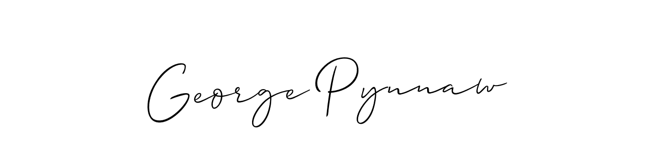 Check out images of Autograph of George Pynnaw name. Actor George Pynnaw Signature Style. Allison_Script is a professional sign style online. George Pynnaw signature style 2 images and pictures png