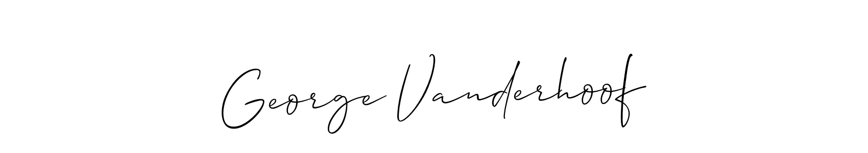 Once you've used our free online signature maker to create your best signature Allison_Script style, it's time to enjoy all of the benefits that George Vanderhoof name signing documents. George Vanderhoof signature style 2 images and pictures png