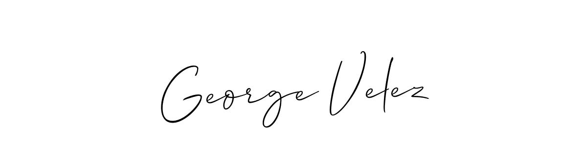 This is the best signature style for the George Velez name. Also you like these signature font (Allison_Script). Mix name signature. George Velez signature style 2 images and pictures png