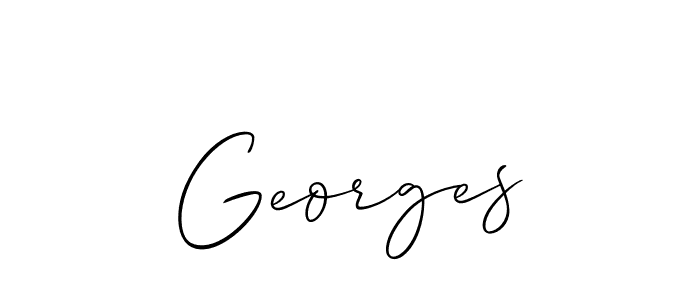 Similarly Allison_Script is the best handwritten signature design. Signature creator online .You can use it as an online autograph creator for name Georges. Georges signature style 2 images and pictures png