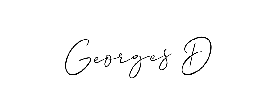 Best and Professional Signature Style for Georges D. Allison_Script Best Signature Style Collection. Georges D signature style 2 images and pictures png