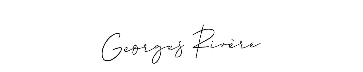 You can use this online signature creator to create a handwritten signature for the name Georges Rivère. This is the best online autograph maker. Georges Rivère signature style 2 images and pictures png