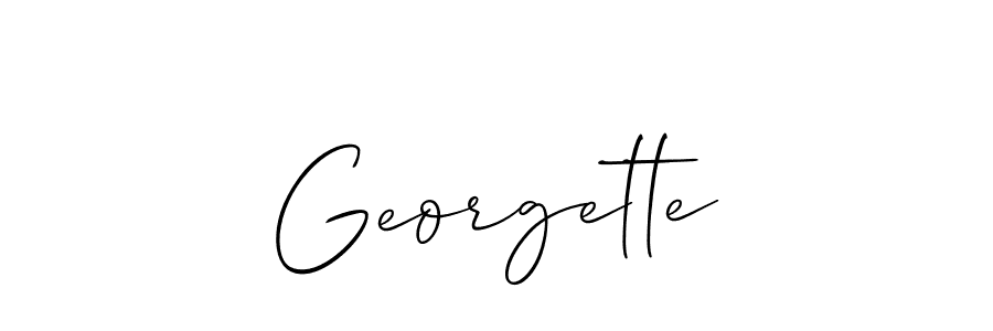 Similarly Allison_Script is the best handwritten signature design. Signature creator online .You can use it as an online autograph creator for name Georgette. Georgette signature style 2 images and pictures png