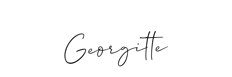 Also You can easily find your signature by using the search form. We will create Georgitte name handwritten signature images for you free of cost using Allison_Script sign style. Georgitte signature style 2 images and pictures png