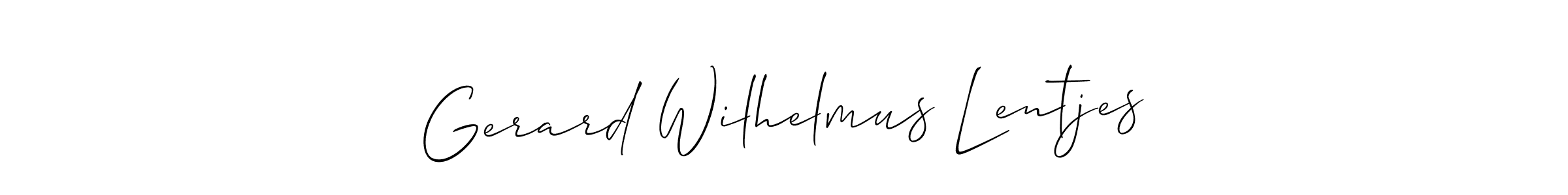 See photos of Gerard Wilhelmus Lentjes official signature by Spectra . Check more albums & portfolios. Read reviews & check more about Allison_Script font. Gerard Wilhelmus Lentjes signature style 2 images and pictures png