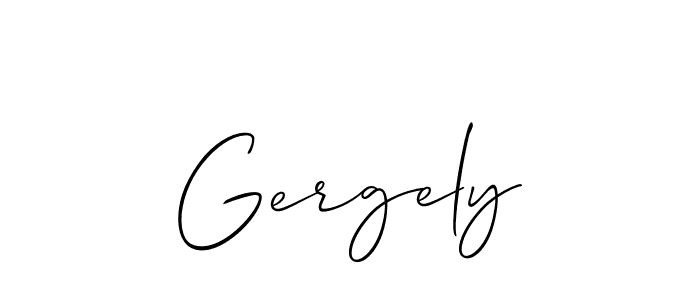 Check out images of Autograph of Gergely name. Actor Gergely Signature Style. Allison_Script is a professional sign style online. Gergely signature style 2 images and pictures png