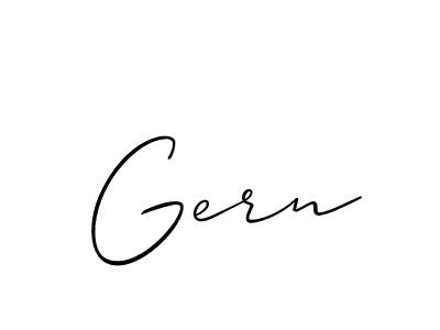 You can use this online signature creator to create a handwritten signature for the name Gern. This is the best online autograph maker. Gern signature style 2 images and pictures png