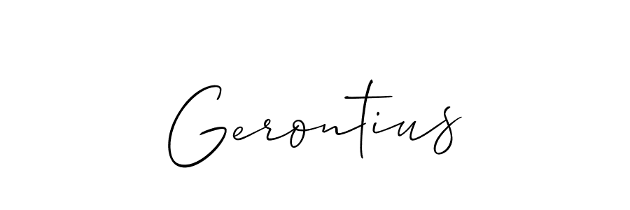 This is the best signature style for the Gerontius name. Also you like these signature font (Allison_Script). Mix name signature. Gerontius signature style 2 images and pictures png