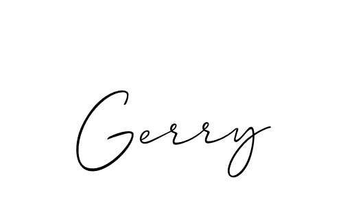 Check out images of Autograph of Gerry name. Actor Gerry Signature Style. Allison_Script is a professional sign style online. Gerry signature style 2 images and pictures png