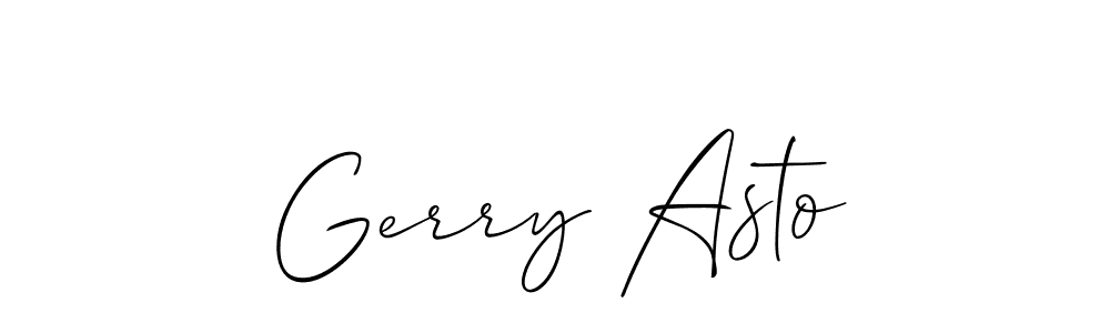 This is the best signature style for the Gerry Asto name. Also you like these signature font (Allison_Script). Mix name signature. Gerry Asto signature style 2 images and pictures png