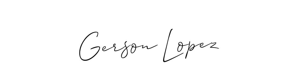 Here are the top 10 professional signature styles for the name Gerson Lopez. These are the best autograph styles you can use for your name. Gerson Lopez signature style 2 images and pictures png