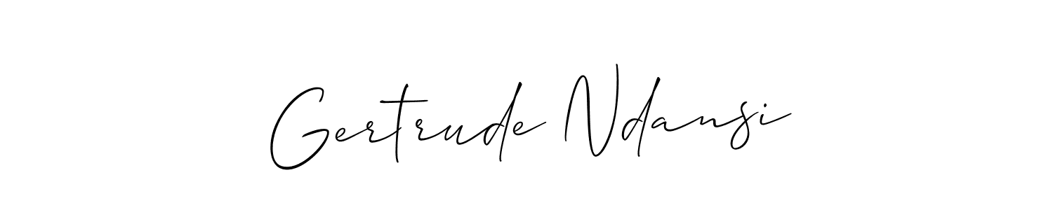 Here are the top 10 professional signature styles for the name Gertrude Ndansi. These are the best autograph styles you can use for your name. Gertrude Ndansi signature style 2 images and pictures png
