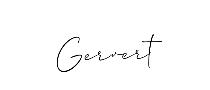 Check out images of Autograph of Gervert name. Actor Gervert Signature Style. Allison_Script is a professional sign style online. Gervert signature style 2 images and pictures png